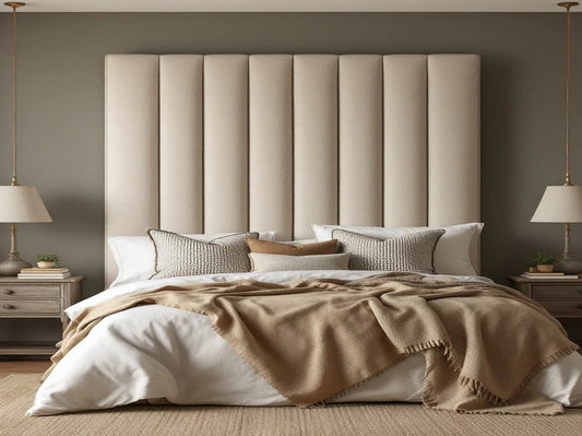 Leonardo Tall Headboard Bedframe