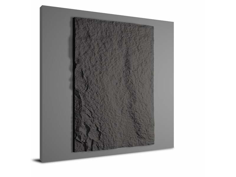 Dropship - Decorative Stone Effect 1 PU Panel in Espresso - Pack of 2