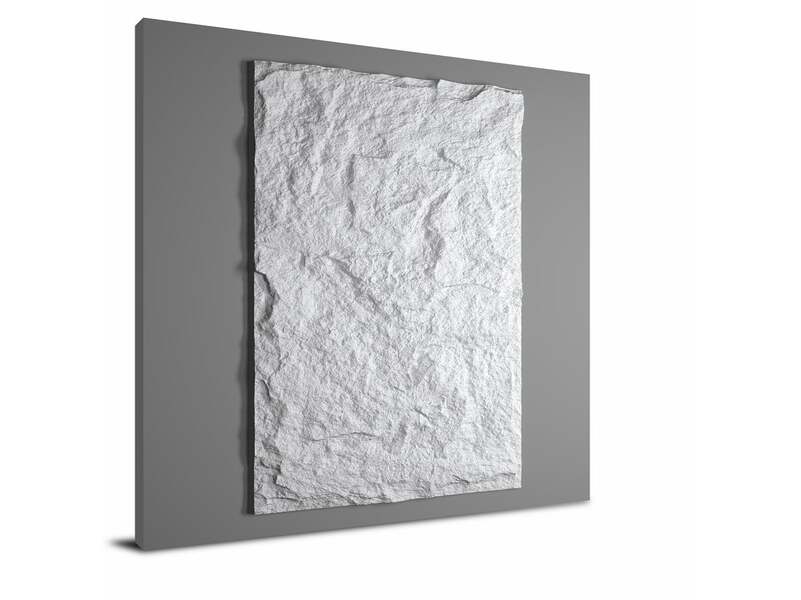 Decorative Stone Effect 3 PU Panel in Alabaster - Pack of 2