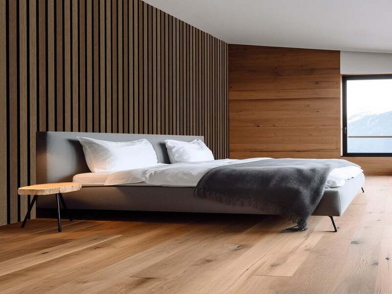 Walnut Decorative Acoustic Slat Wall Panel - 2400mm x 600mm